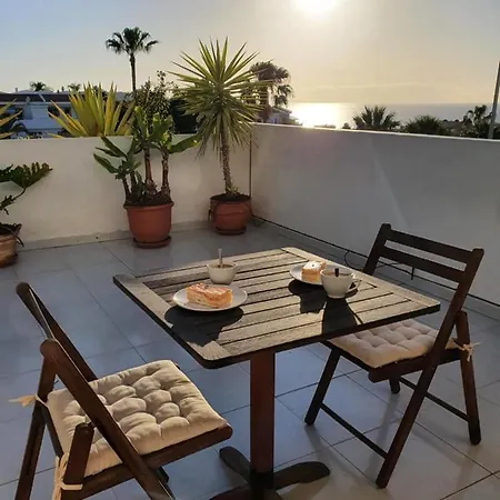 With Large Terrace And Ocean View * Costa Adeje (Tenerife)