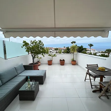 With Large Terrace And Ocean View * Costa Adeje (Tenerife)
