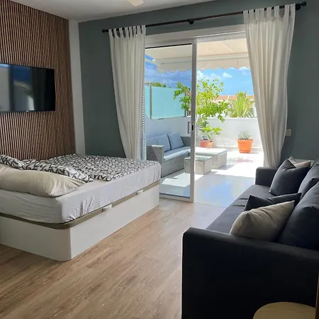 With Large Terrace And Ocean View * Costa Adeje (Tenerife)